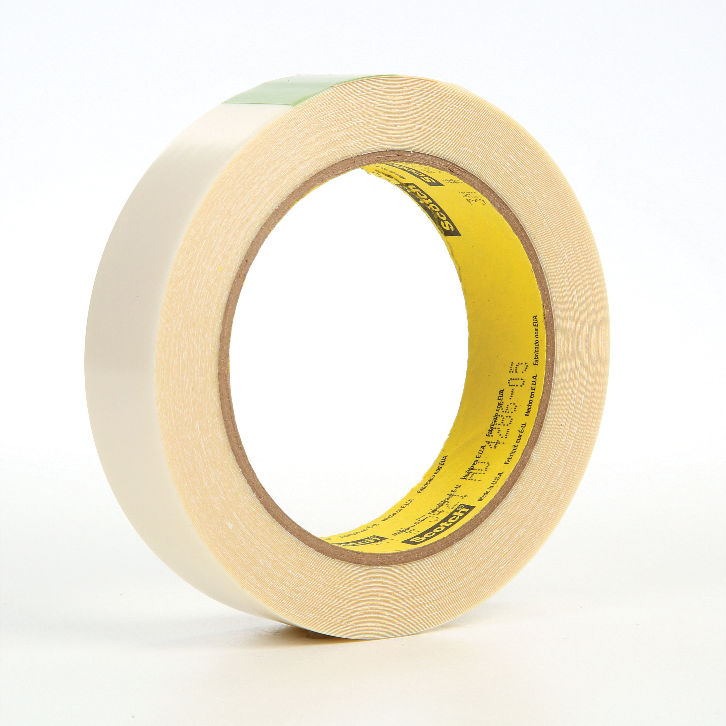 3M 7000050075 Transparent Film Tape, 18 yd L x 1 in W, 6.7 mil THK, Rubber Adhesive, UHMWP Backing, Transparent - Film Tapes