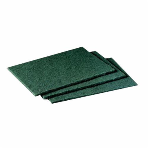 Scotch-Brite 7100053715 General Purpose Pad, Green, 9 in L x 6 in W, Synthetic - Sponges & Scouring Pads