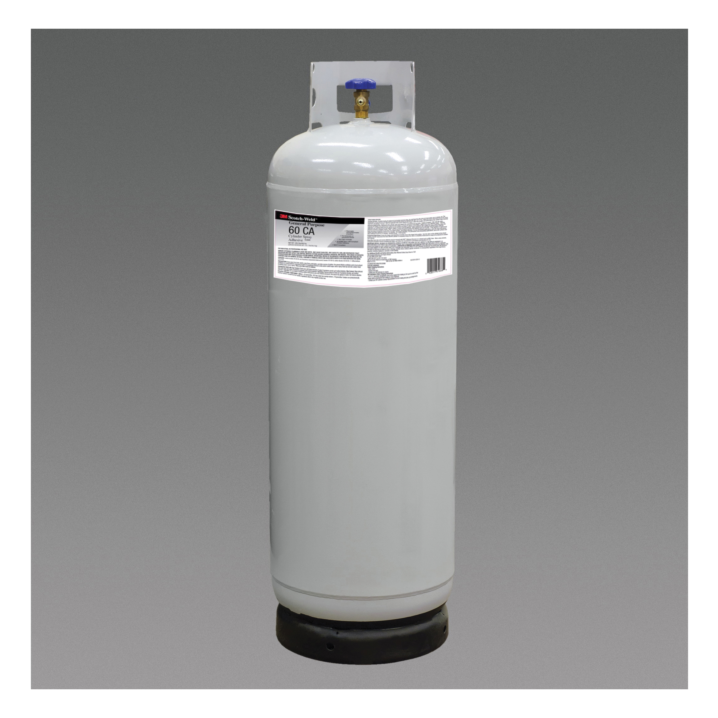 3M 7010366492 Spray Adhesive, 139 lb Container Intermediate Cylinder Container, Clear, 170 deg F - Spray Adhesives