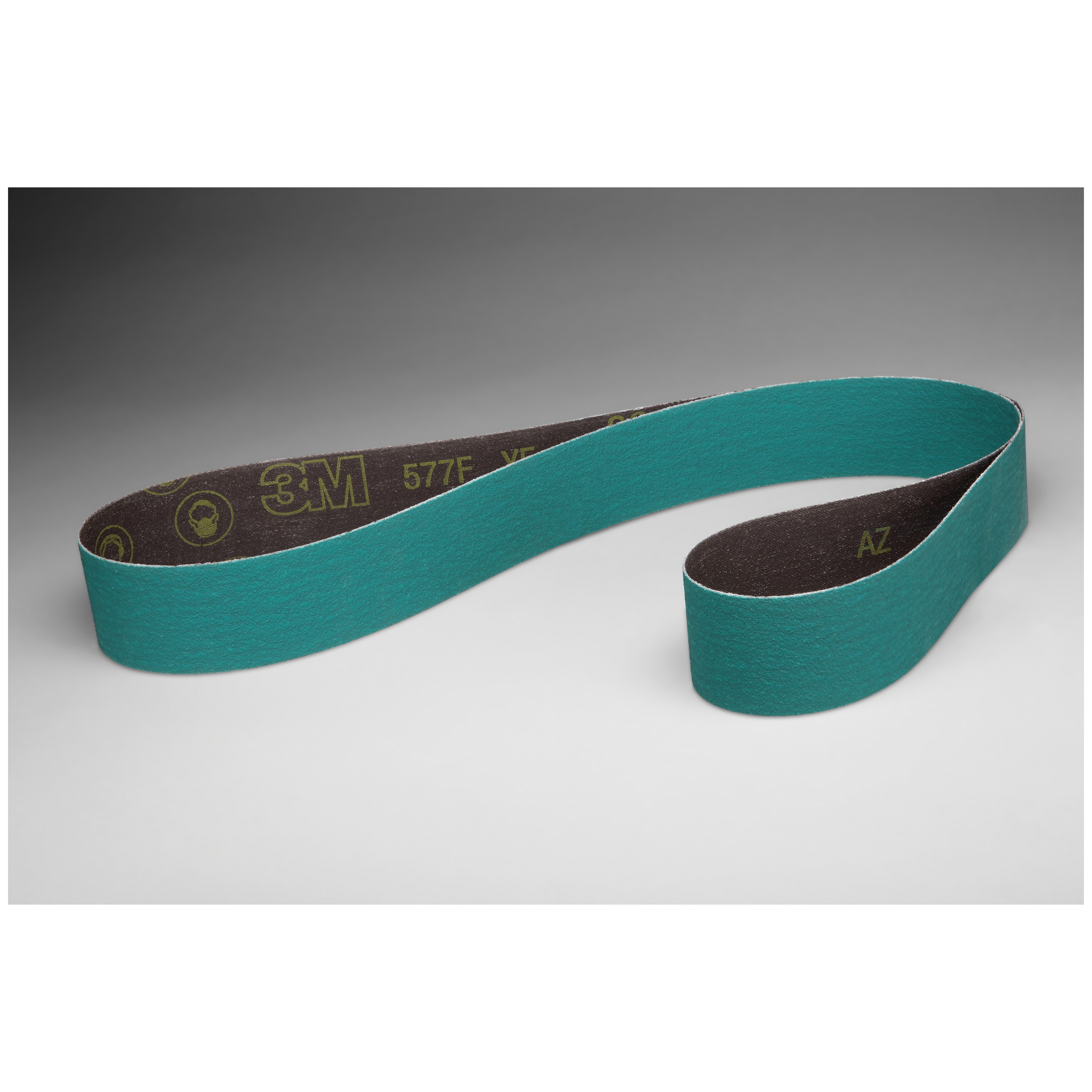 3M 7010299037 Narrow Cloth Belt, 1 in W Belt x 42 in L, 120 Grit, Fine Grade, Zirconia Alumina Abrasive, Polyester Backing - Coated Abrasive Belts