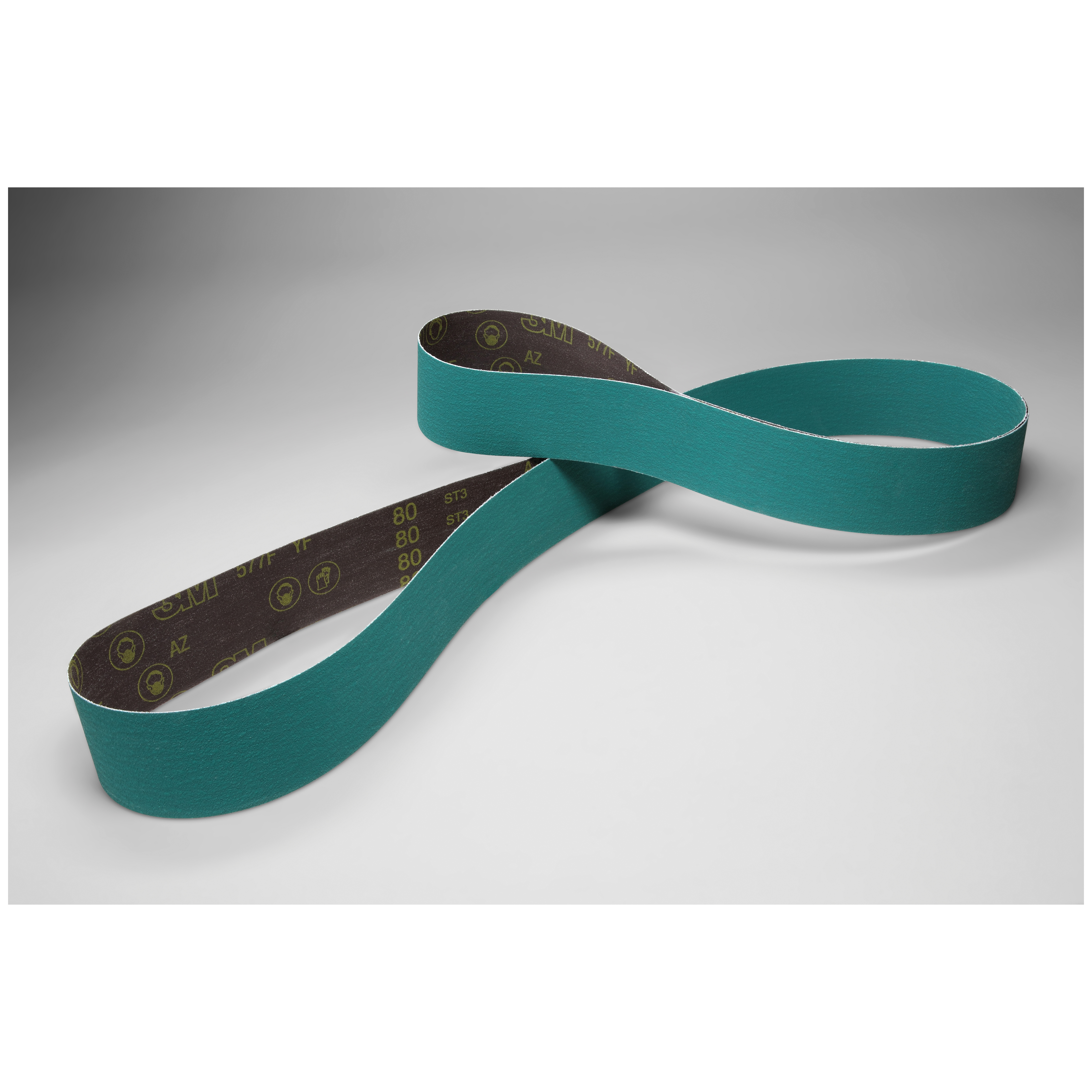3M 7010294857 Narrow Cloth Belt, 3 in W Belt x 168 in L, 36 Grit, Very Coarse Grade, Zirconia Alumina Abrasive, Polyester Backing - Coated Abrasive Belts