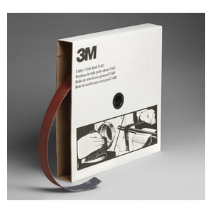 3M 7000118533 Utility Cloth Roll, 50 yd L Roll x 1-1/2 in W Roll, 50 Grit, Coarse Grade, Aluminum Oxide Abrasive, Cloth Backing - Coated Abrasive Rolls