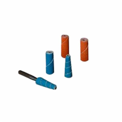 Standard Abrasives 7100102951 Full Tapered Cartridge Roll, 1/2 in Dia x 1-1/2 in OAL, 0.12 in Dia Pilot Hole, 120 Grit, Ceramic Alumina Abrasive - Cartridge Rolls