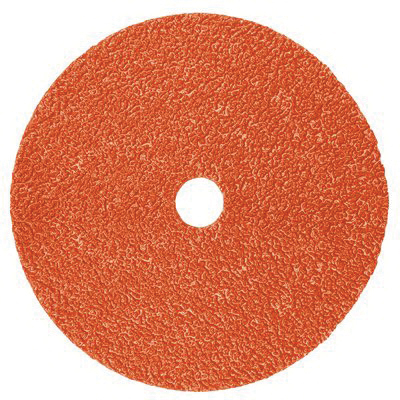 3M 7100099292 Close Coated Fibre Disc, 5 in Dia Disc, 36+ Grit, Ceramic Abrasive, Quick-Change Type TN Attachment - Coated Abrasive Fiber Discs