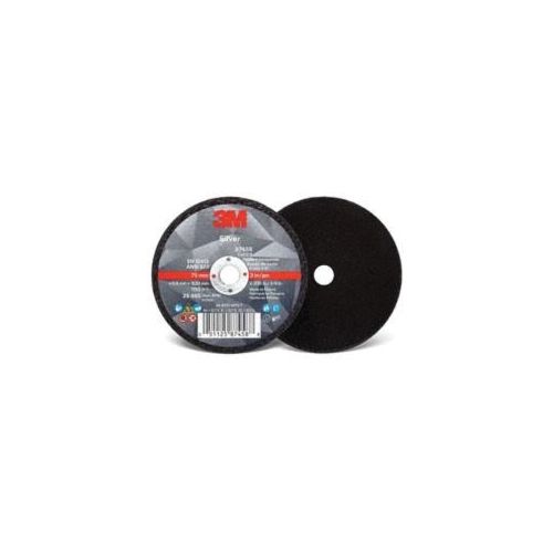 3M 7100139208 Type 1 Abrasive Cut-Off Wheel, 3 in Dia Wheel x 0.035 in THK Wheel, Ceramic Abrasive - Cut-Off Wheels