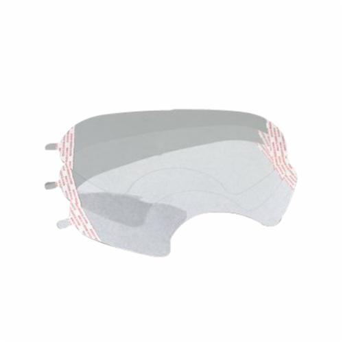 3M 5113107142 Faceshield Cover Lens, For Use With 6000 Series Full Facepiece Respirators, White, OSHA 29 CFR 1910.132 - Respirator Accessories