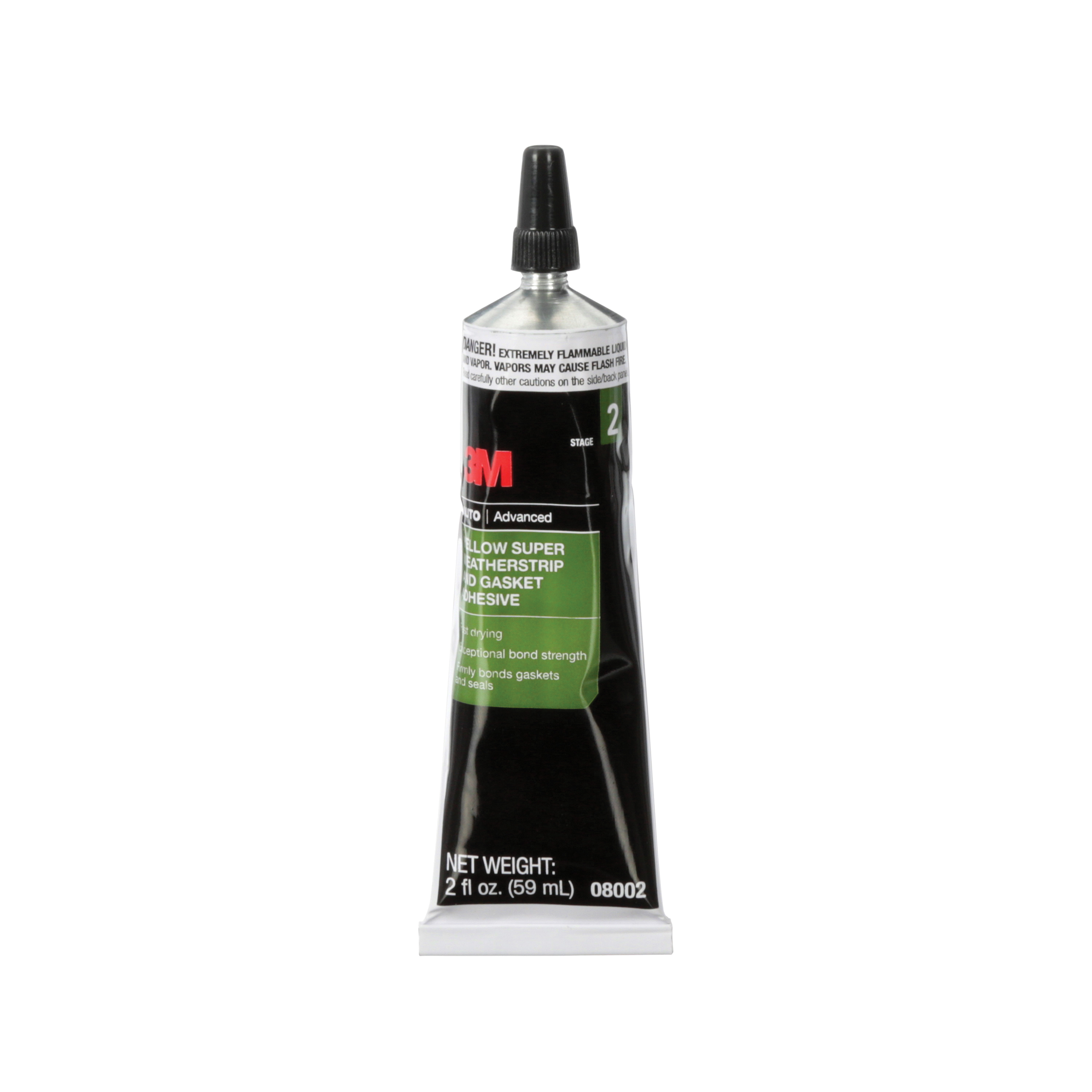 3M 7000000456 Extremely Fast Drying Super Weatherstrip and Gasket Adhesive, 5 oz Container Tube Container - Gasket Sealants
