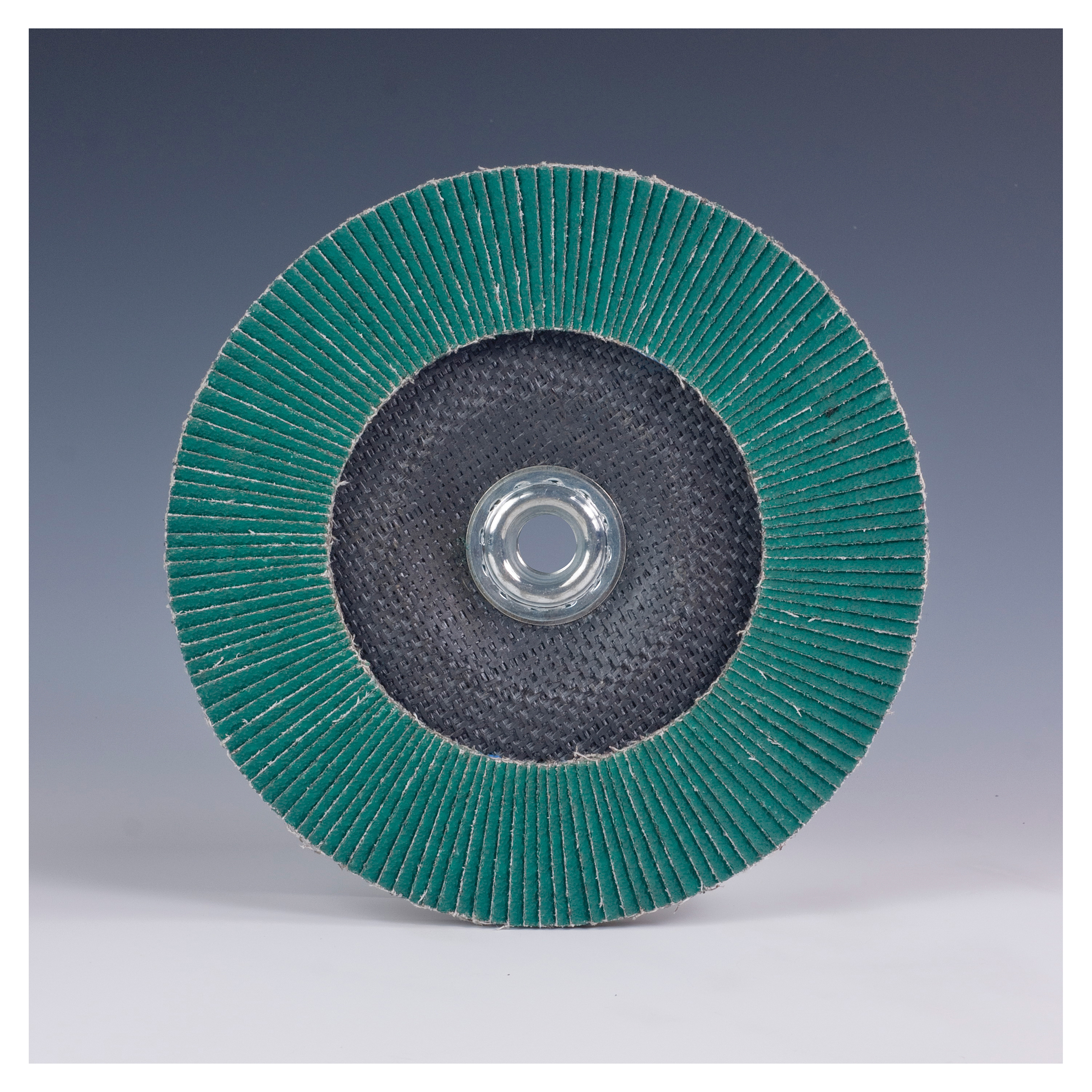 3M 7010327318 Type 27 Flap Disc, 4-1/2 in Dia Disc, 60 Grit, Medium Grade, Zirconia Alumina Abrasive, Type 27 Disc - Coated Abrasive Flap Discs