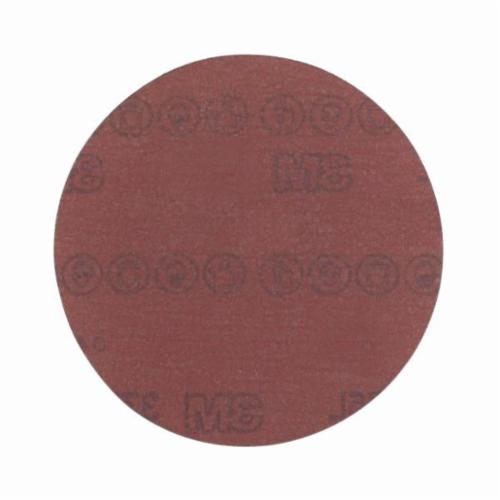 Hookit 7100106636 Open Coated Film Disc, 6 in Dia Disc, P320 Grit, Very Fine Grade, Aluminum Oxide Abrasive, Film Backing - Coated Abrasive Hook & Loop Discs