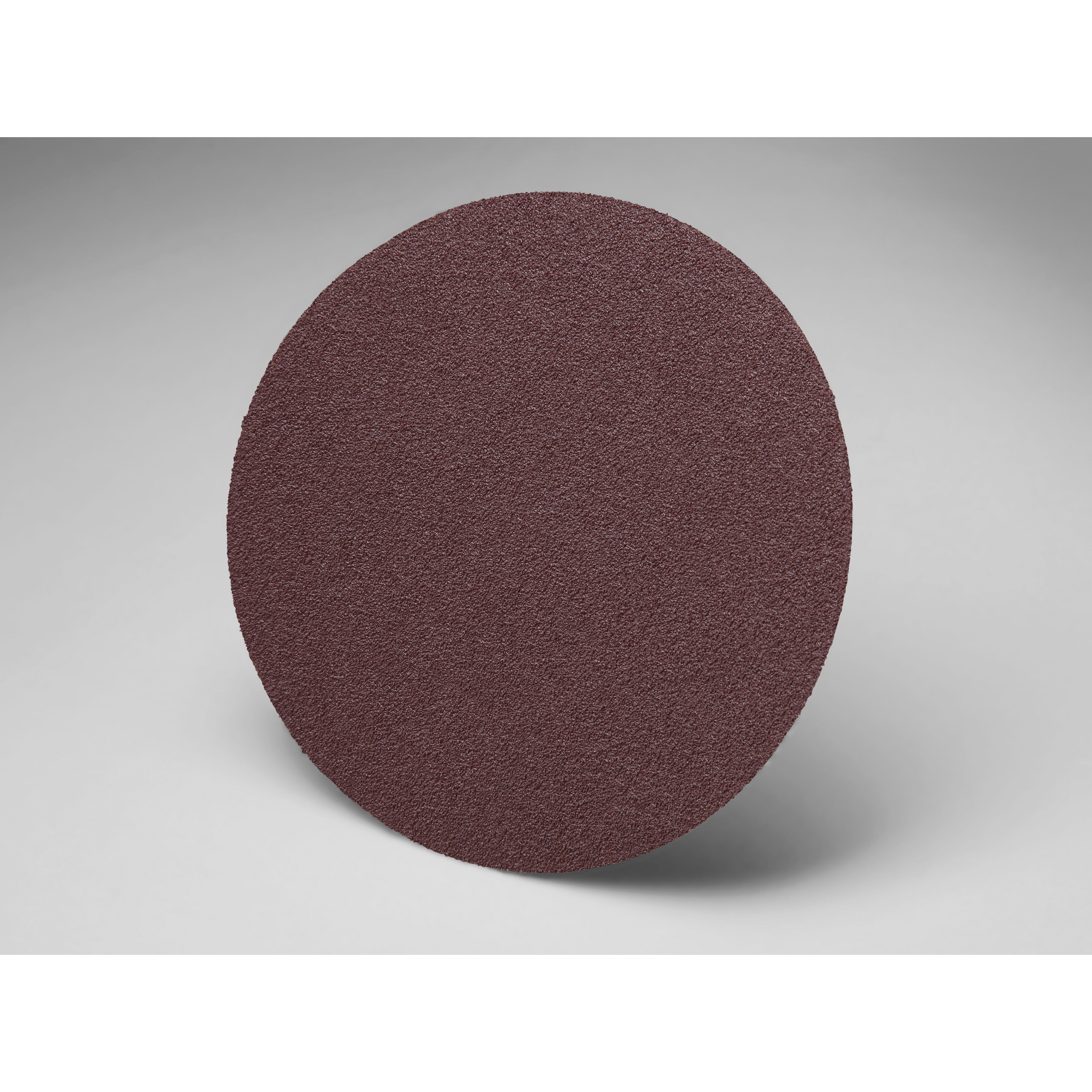 3M 7100168272 Heavy Duty Cloth Disc, 8 in Dia Disc, 50 Grit, Coarse Grade, Aluminum Oxide Abrasive, Cloth Backing - Coated Abrasive Adhesive-Backed/PSA Discs