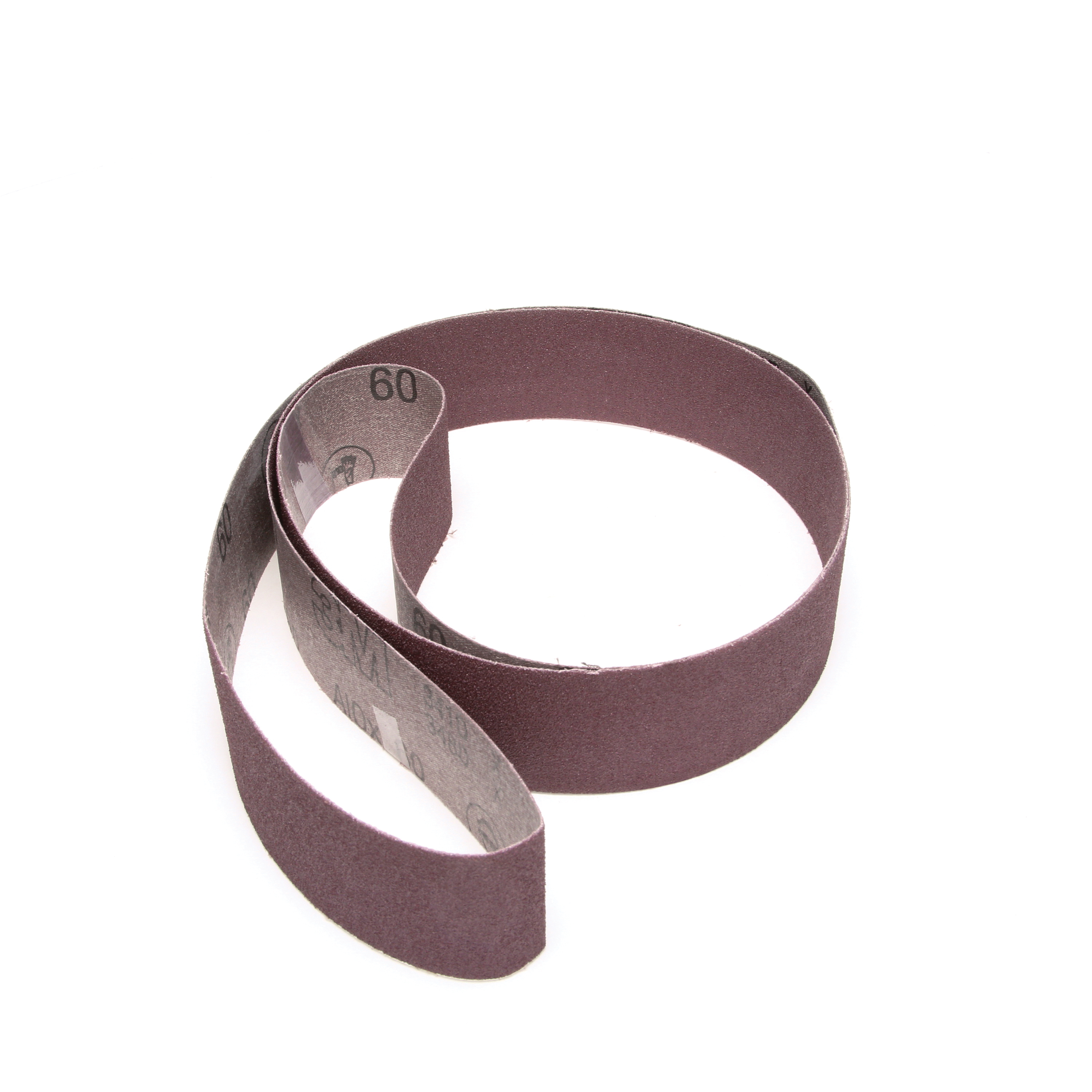 3M 7010326174 Narrow Cloth Belt, 2 in W Belt x 72 in L, 60 Grit, Medium Grade, Cloth Backing - Coated Abrasive Belts