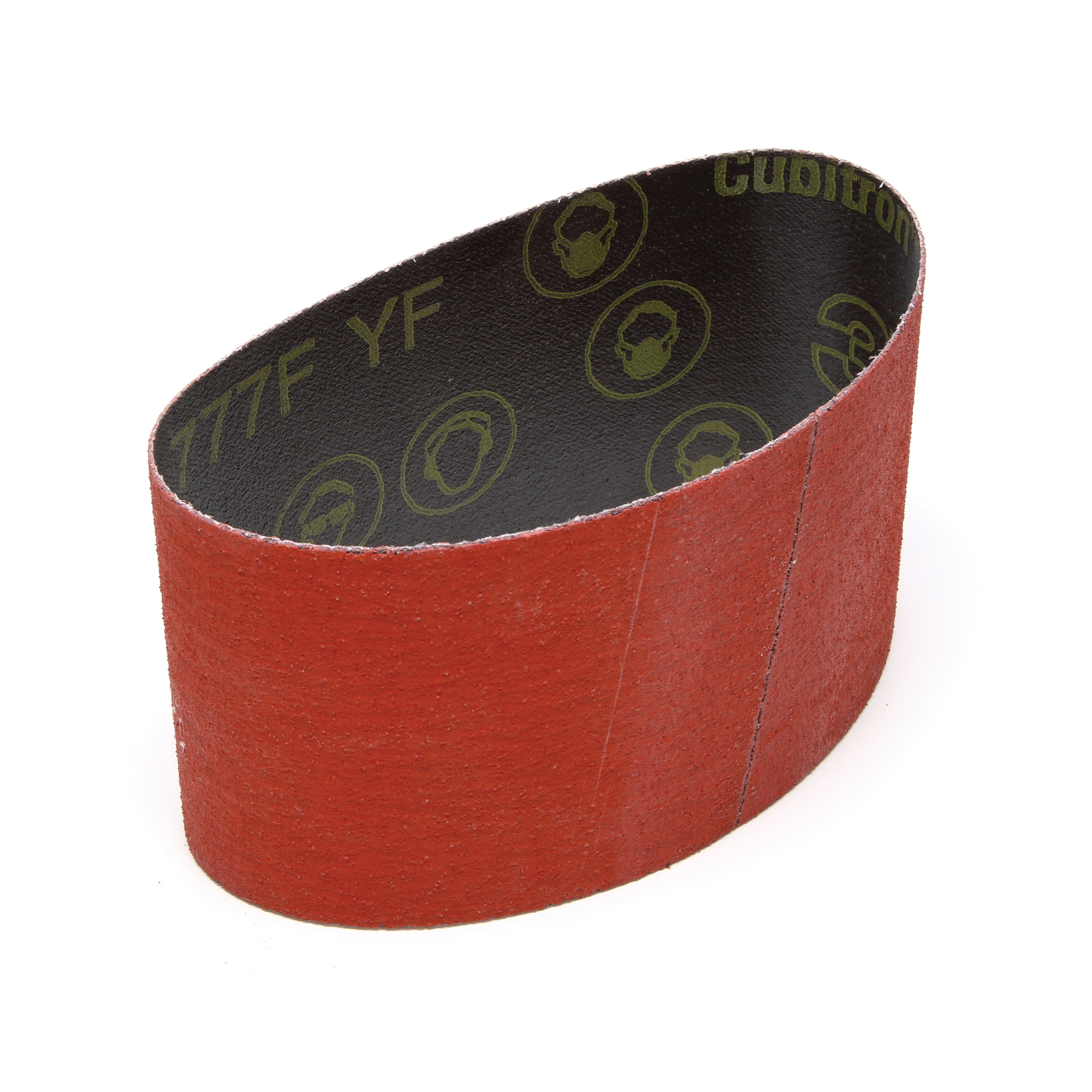 3M 7000118384 Portable Cloth Belt, 3-1/2 in W Belt x 15-1/2 in L, 80 Grit, Medium Grade, Polyester Backing - Coated Abrasive Belts
