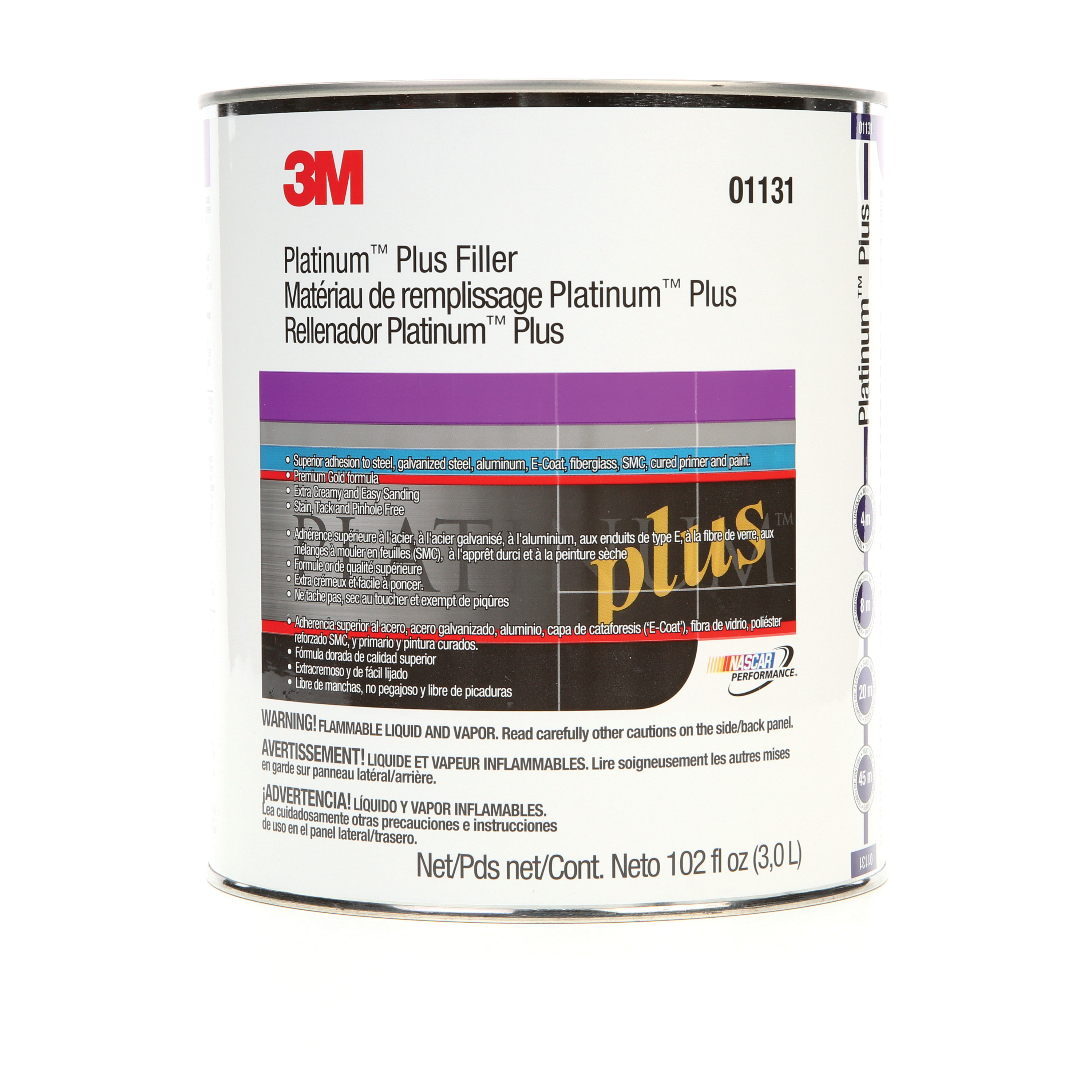 3M 7000001498 Platinum Plus Filler, 1 gal Container - Parts Coatings
