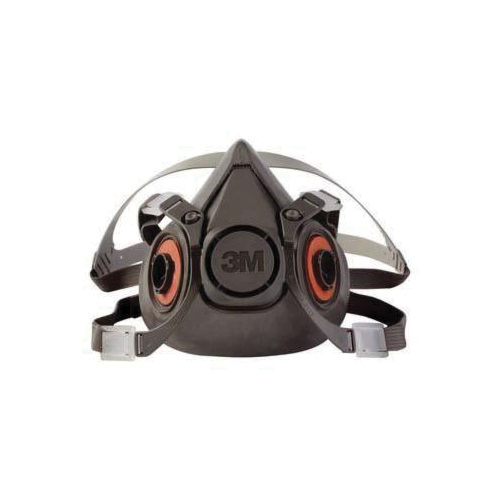 3M 7000001934 6000 Reusable Half Facepiece Respirator, L, Bayonet Connection - Half Mask Respirators