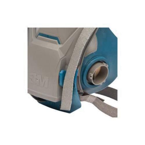 3M 7000128239 6500 Half Face Mask, M, Yolk/Cradle Suspension, Bayonet Connection - Half Mask Respirators