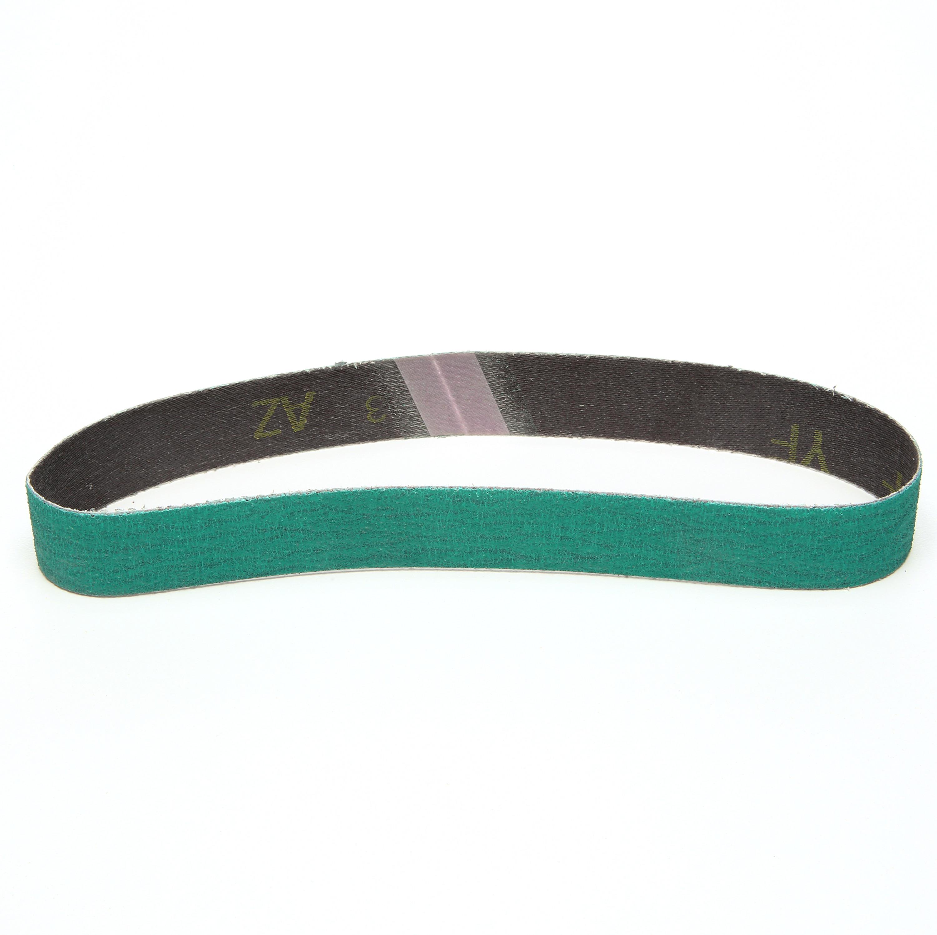 3M 7010517446 Cloth Belt, 1/4 in W Belt x 12 in L, 60 Grit, Alumina Zirconia Abrasive - Coated Abrasive Belts
