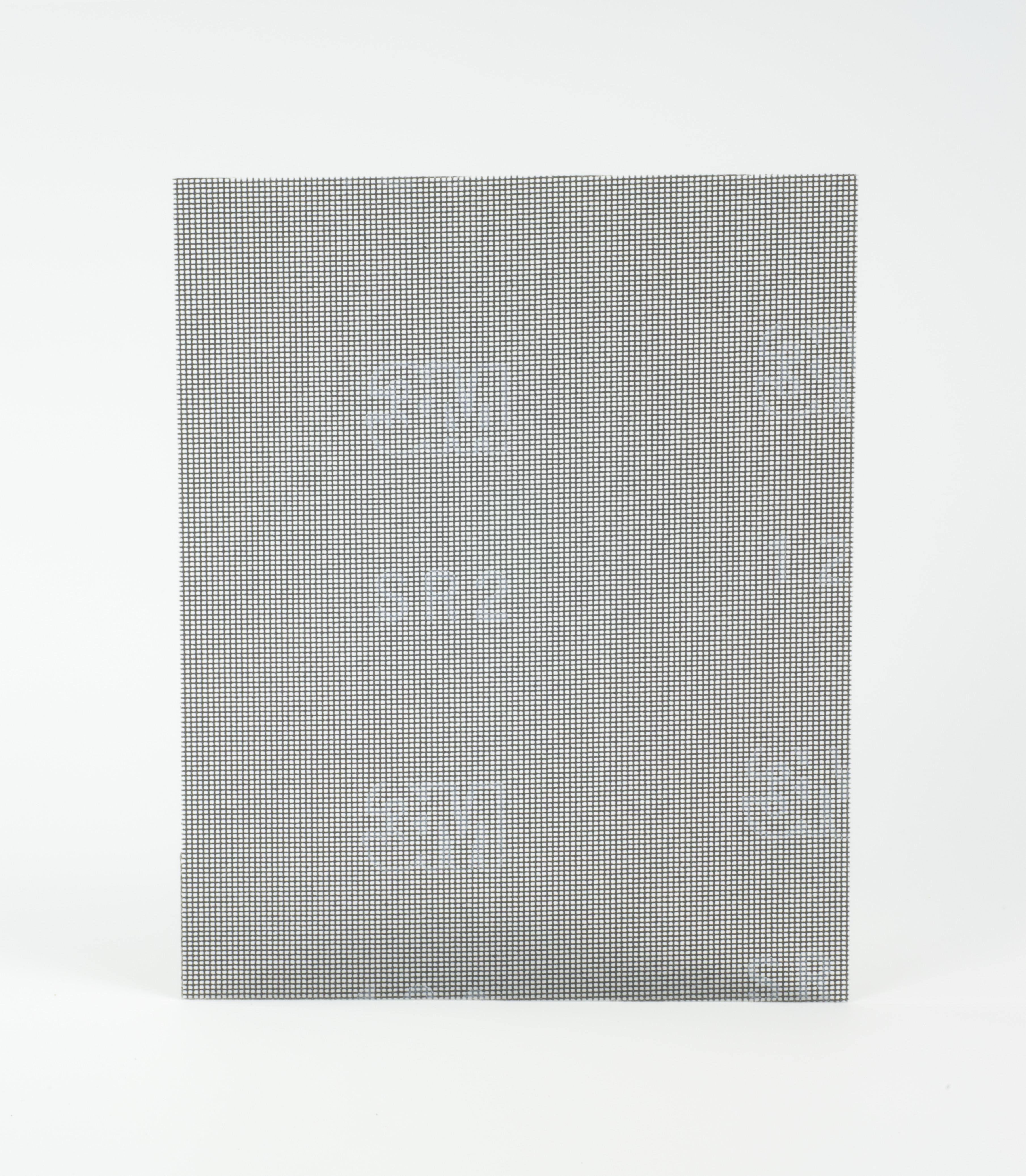 3M 7100210977 Sanding Screen Sheet, 11.7 in L x 10 in W, 120 Grit, Silicon Carbide Abrasive - Coated Abrasive Sheets
