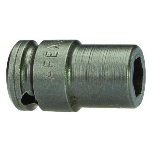 Apex M1P14 Magnetic Socket, 1/4 in Square Drive, 7/16 in 6-Point/Hex Socket, 6 Points - Sockets