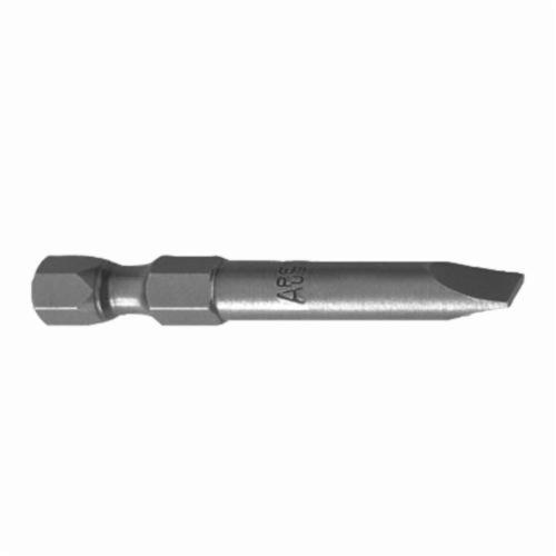 Apex 320-2X Power Drive Bit, 5F-6R Slotted Point, 1-15/16 in OAL, Steel - Screwdriver Bit