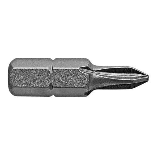 Apex 446-2-PZDX Insert Screwdriver Bit, #2 POZIDRIV Point, 1 in OAL - Screwdriver Bits