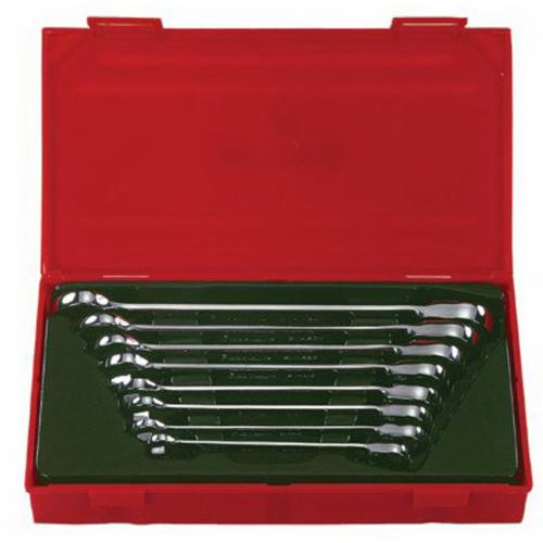 Blackhawk by Proto BW-1408 Ratcheting Reversible Combination Wrench Set, Metric, 8 Pieces, 8 to 18 mm, Full Polished - Wrench Sets