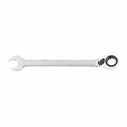 Stanley BW-1432 Reversible Combination Wrench, Imperial, 1 in, 12 Points, 12-1/2 in OAL, Steel, Full Polished, ASME B107.100 - Combination Wrenches