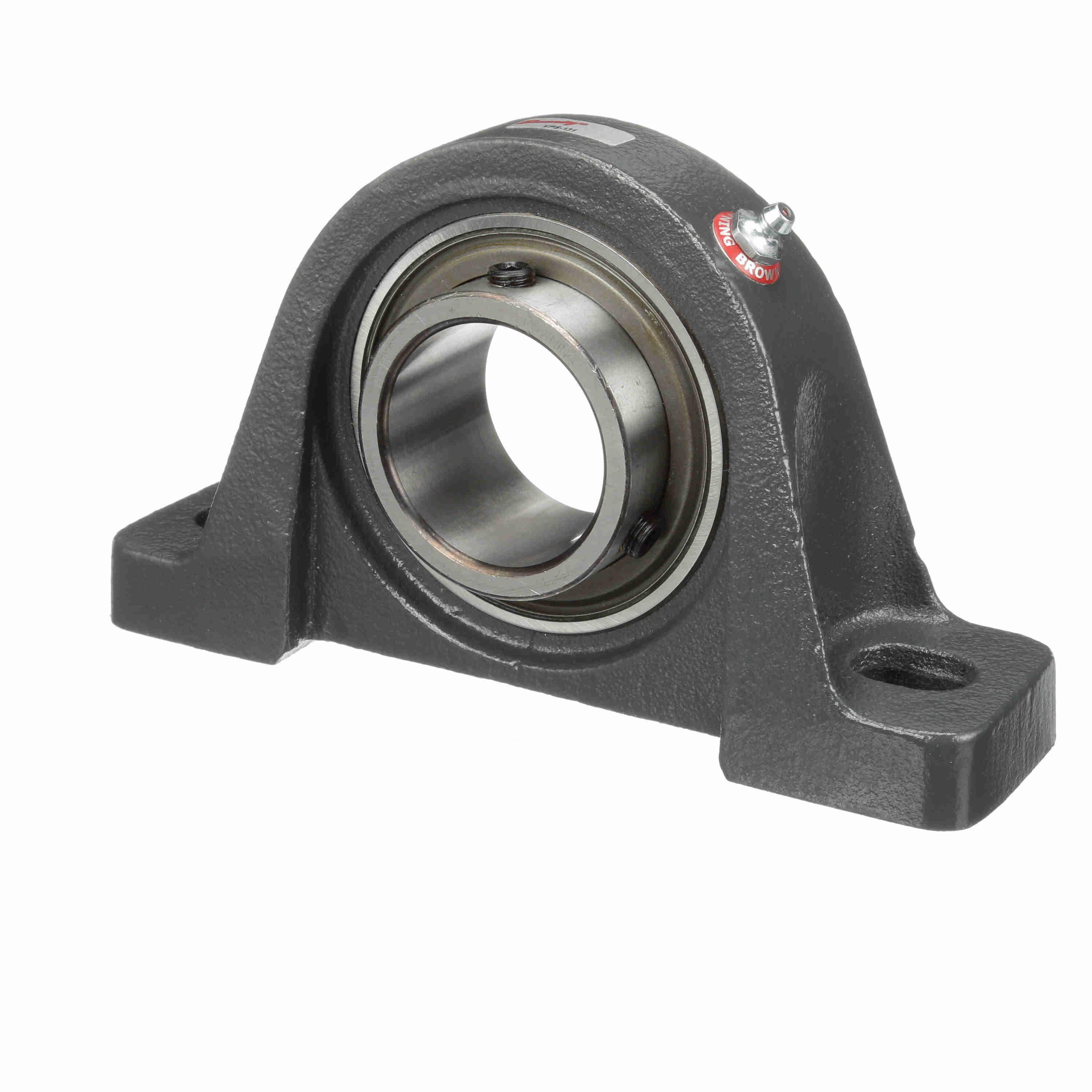 Browning 767683 VPS 100 Intermediate Duty Pillow Block Ball Bearing, 1-15/16 in Dia Bore, 5-7/8 to 6-1/2 in L Bolt Center-to-Center, 2-1/4 in Base to Bore Centerline, 8 in OAL x 4-9/16 in OAH - Pillow Block Ball Bearing Units