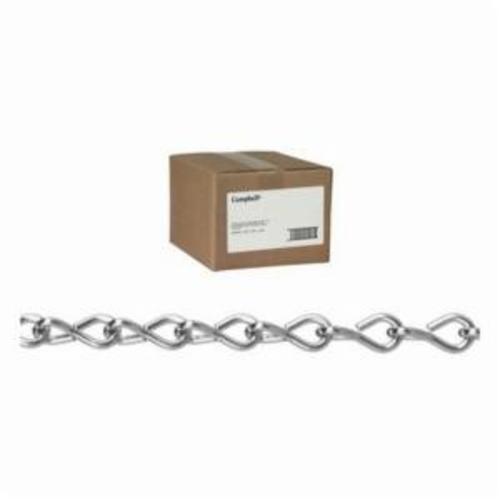 Campbell T0800824 Weldless Chain, Single Jack Link, #8 Trade, 100 ft L, 60 lb Load - Chains
