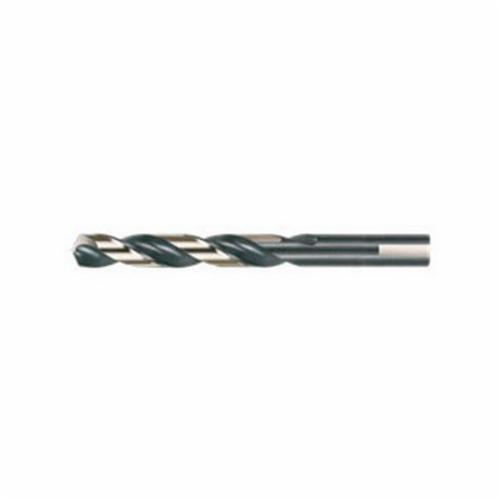 Cle-Line C23839 1875R Heavy Duty Mechanics Drill, 13/64 in Drill - Fraction, 0.2031 in Drill - Decimal Inch, HSS, Black/Gold Oxide - Mechanics Drill Bits