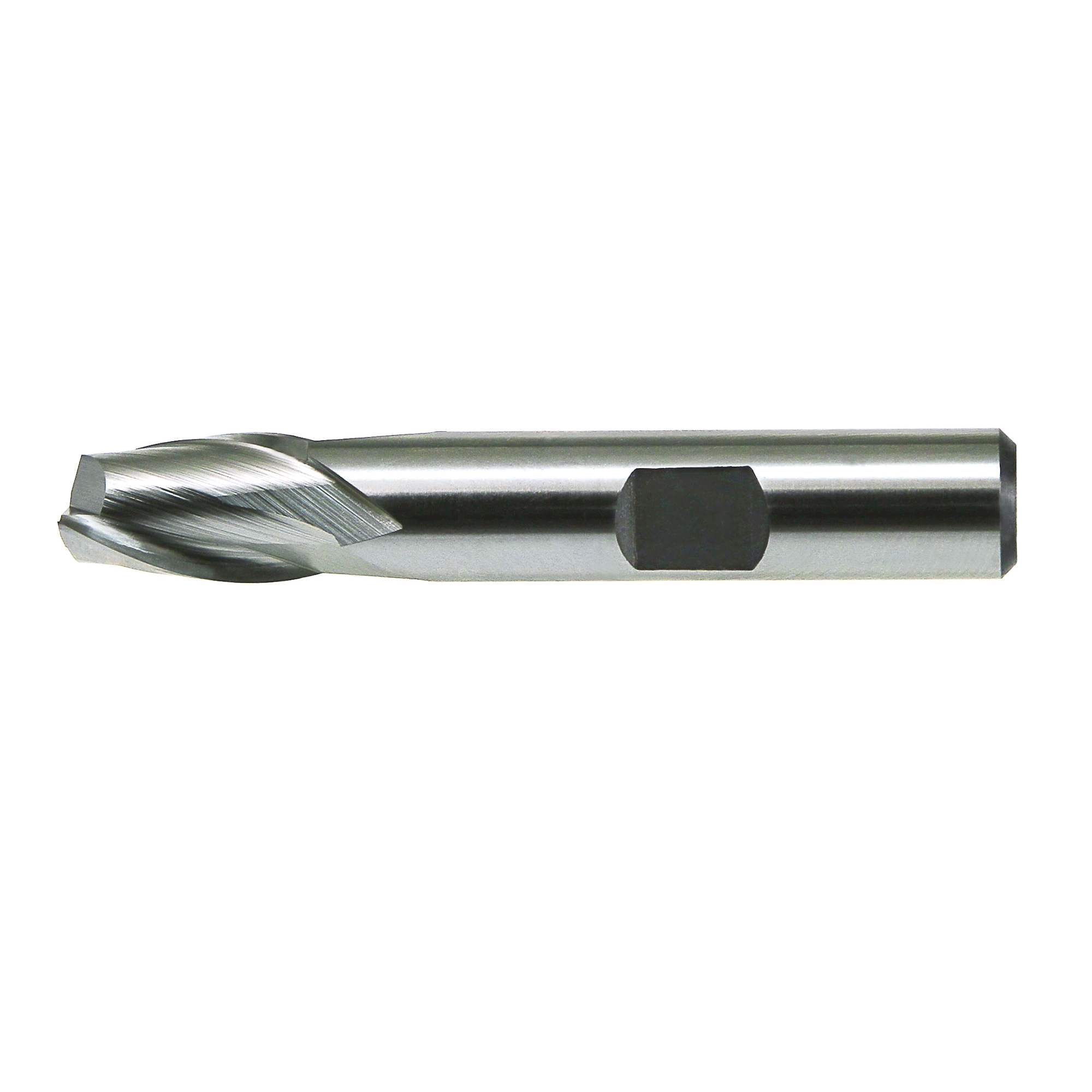 Drillco 50A140B 5000A Center Cutting Imperial Regular Length Single End Finishing End Mill, 5/8 in Dia Cutter, 1-1/8 in Length of Cut, 2 Flutes, 1/2 in Dia Shank, 3-1/8 in OAL, Bright - Roughing & Finishing End Mills