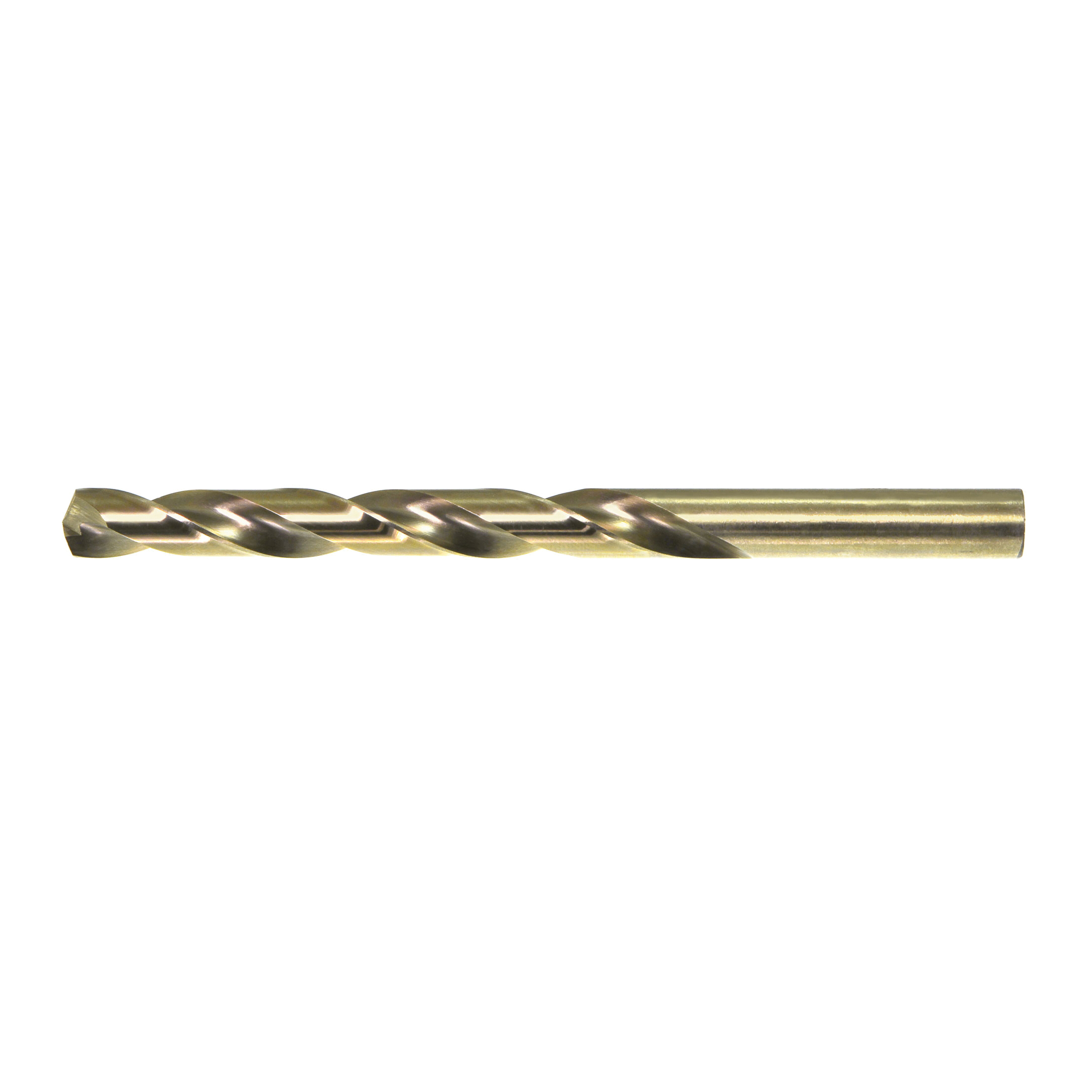 Drillco 580A001 Type J Heavy Duty Jobber Length Drill Bit, #1 Drill - Wire, 0.0886 in Drill - Decimal Inch, 135 deg Point, Cobalt, Bronze - Jobber Length Drill Bits