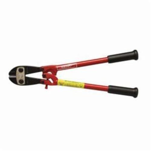 Crescent 0090MC Industrial Grade Bolt Cutter, 3/8 in Soft/Medium Hard Materials Cutting, 18 in OAL, Center Cut, Drop Forged Alloy Steel Jaw - Bolt Cutters
