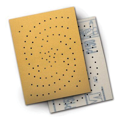 Hookit 7000119611 Sanding Sheet, 4 in L x 3 in W, P220 Grit, Very Fine Grade, Paper Backing - Coated Abrasive Sheets