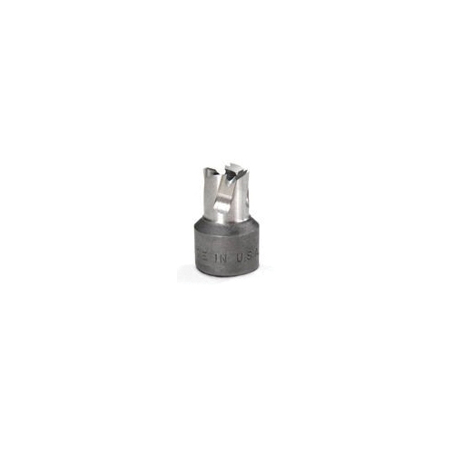 Hougen RotaCut 11100 Annular Hole Cutter With 3/8-24 Threaded Hole, 1/4 in Dia Cutter, 1/4 in D Cutting, M2 HSS, Bright - Annular Cutters