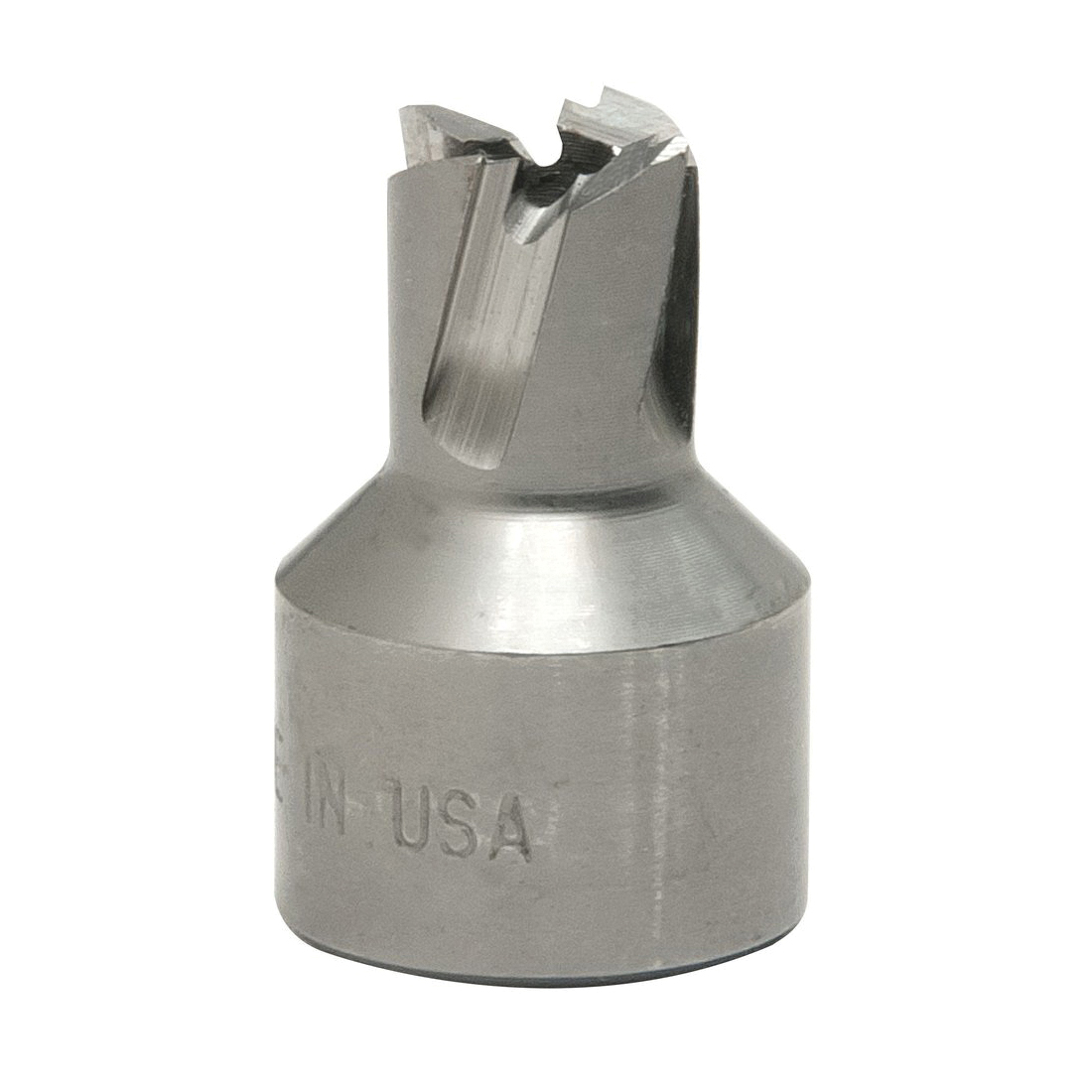 Hougen RotaCut 11104 11000 Imperial Hole Cutter With 3/8-24 Threaded Hole, 5/16 in Dia Cutter, 1/4 in D Cutting, M2 HSS, 3-Flat Shank - Annular Cutters