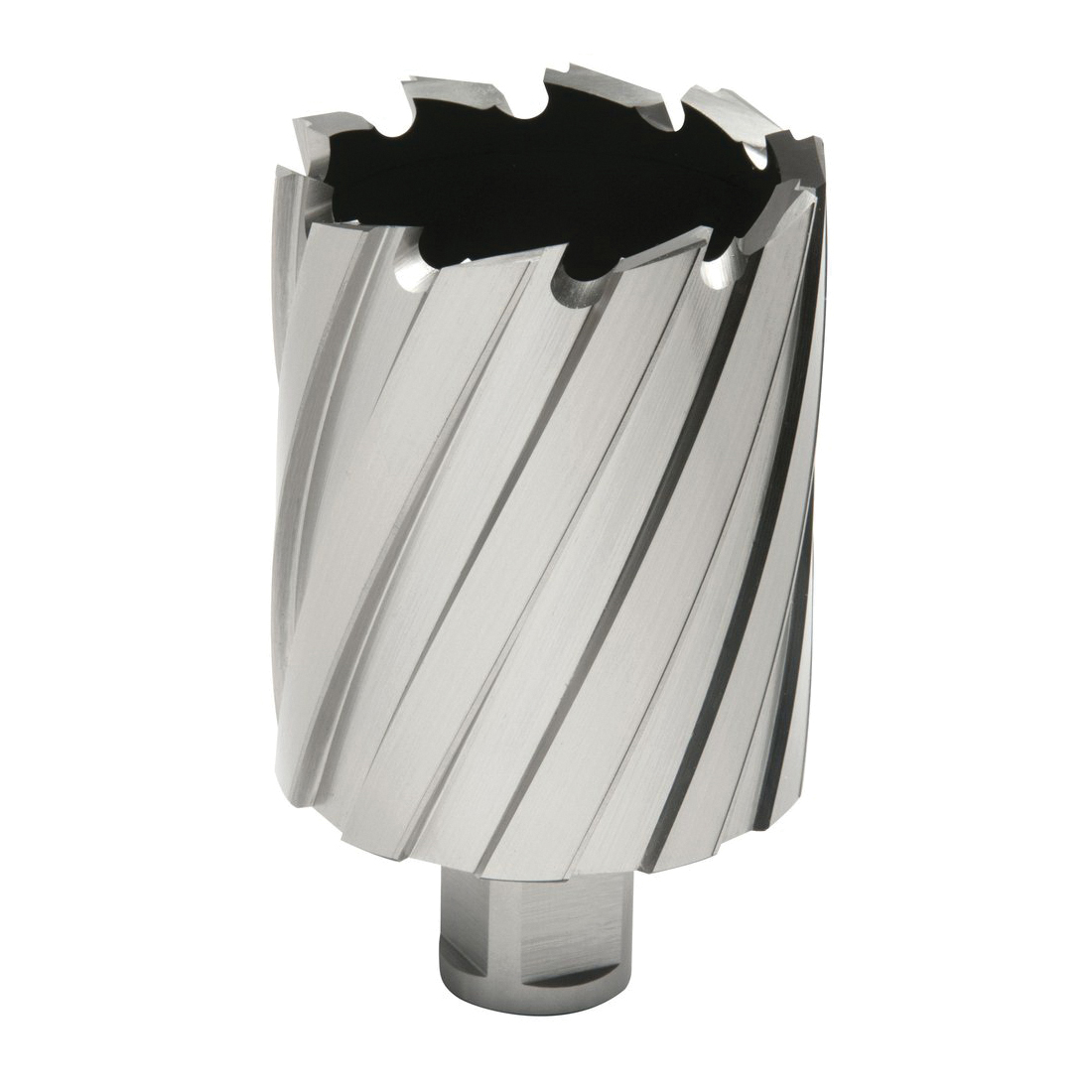 Hougen Rotabroach 12262 12000 Imperial Annular Cutter, 1-15/16 in Dia Cutter, 2 in D Cutting, M2 HSS, Double Flat Shank - Annular Cutters