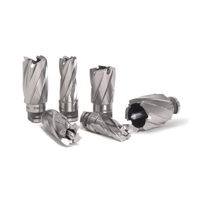 Hougen 17001 Annular Cutter Kit, 1/2 in Dia Min Cutter, 1-1/16 in Dia Max Cutter, 3/4 in D Cutting, 12 Pieces, For Use With HMD115 and HMD130/HMD150 Magnetic Drill, M42 HSS-Co 8 - Annular Cutter Sets