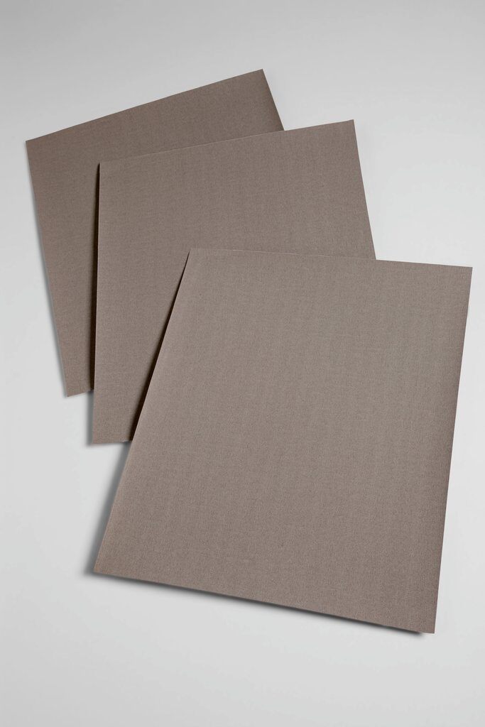 3M 7000118258 211K Cloth Sheet, 11 in L x 9 in W, 400 Grit, Super Fine Grade, Aluminum Oxide Abrasive, Cloth Backing - Coated Abrasive Sheets