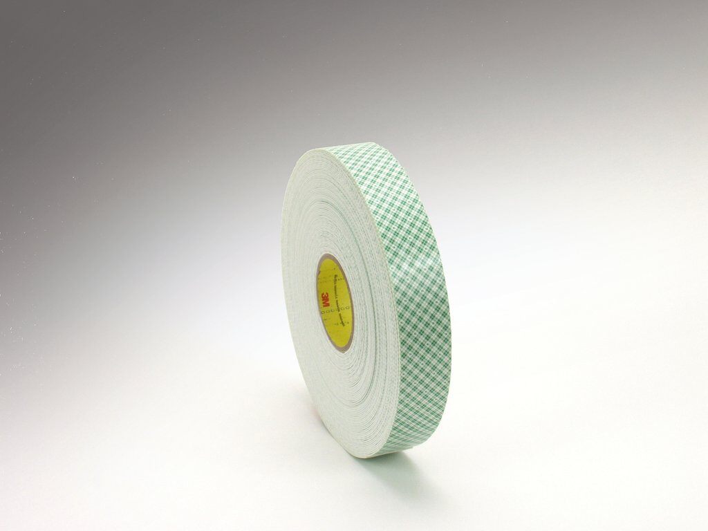 3M 7000048479 4016 Foam Tape, 36 yd L x 3/4 in W, 62 mil THK, Acrylic Adhesive, Urethane Foam Backing, Off-White - Double-Sided Tapes