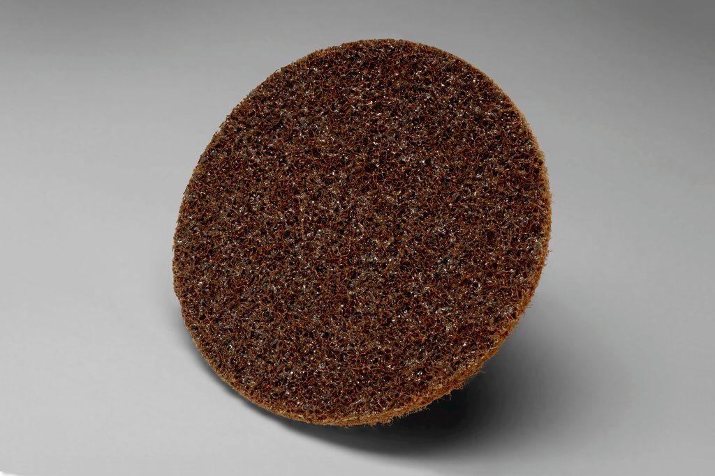 Scotch-Brite 7000000661 Surface Conditioning Disc, 4 in Dia Disc, Coarse Grade, Aluminum Oxide Abrasive, Paper Backing - Non-Woven Abrasive Hook & Loop Discs