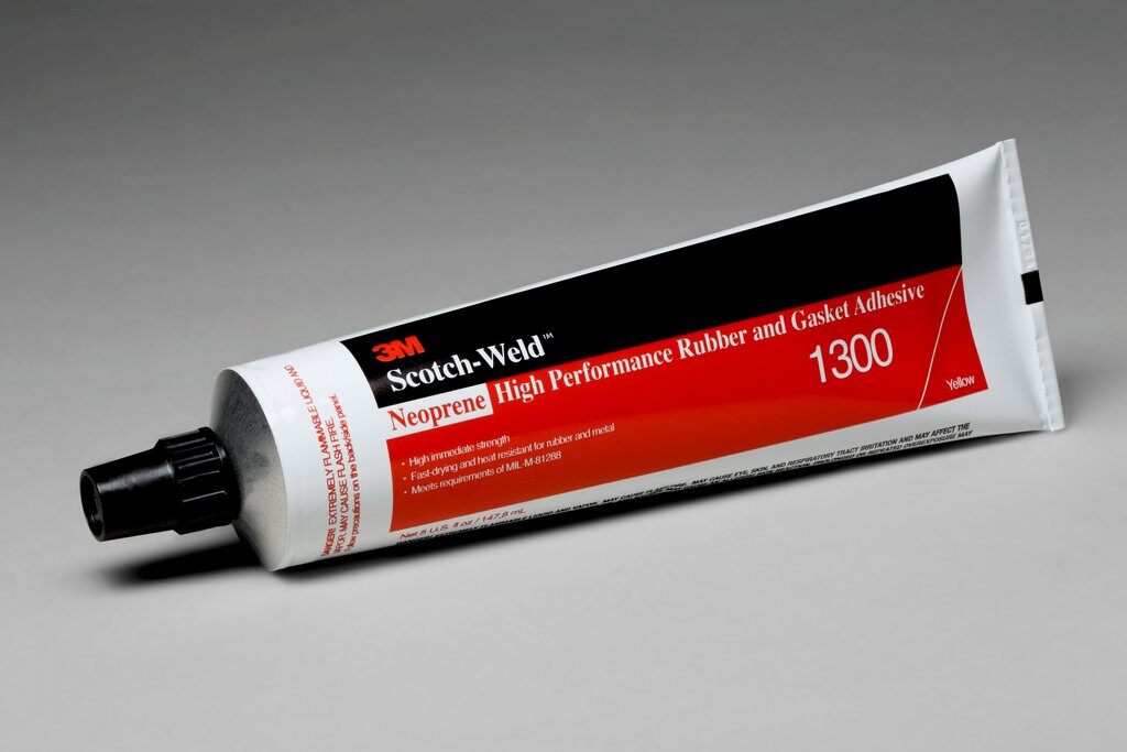 3M 7000000799 High Performance High Strength Rubber and Gasket Adhesive, 5 oz Container Tube Container - Gasket Sealants