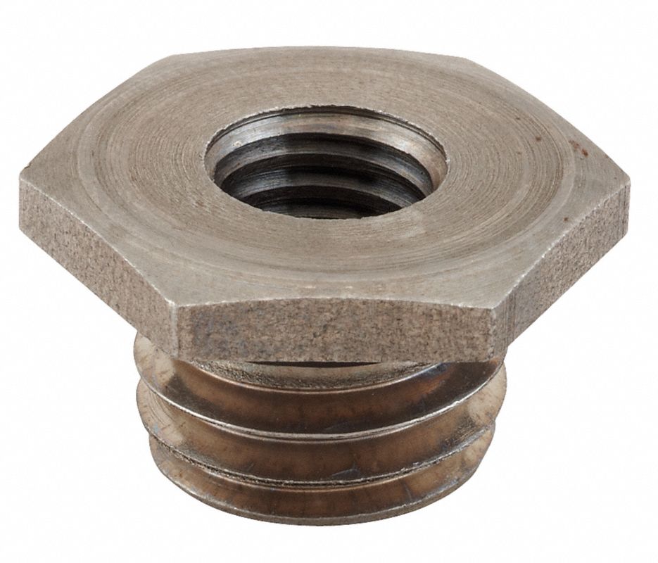 Milwaukee 48-03-1000 Replacement Disc Wheel Hub Adapter, For Use With 6066-2 Serial 753-1212 9 in 6000 rpm Sander, Depressed Center Wheels with 7/8 in Dia Hole - Power Tool Parts & Repair Kits