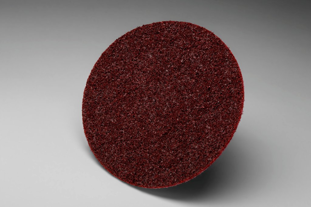 3M 7000000716 Surface Conditioning Disc, 7 in Dia Disc, Medium Grade, Aluminum Oxide Abrasive, Paper Backing - Non-Woven Abrasive Hook & Loop Discs