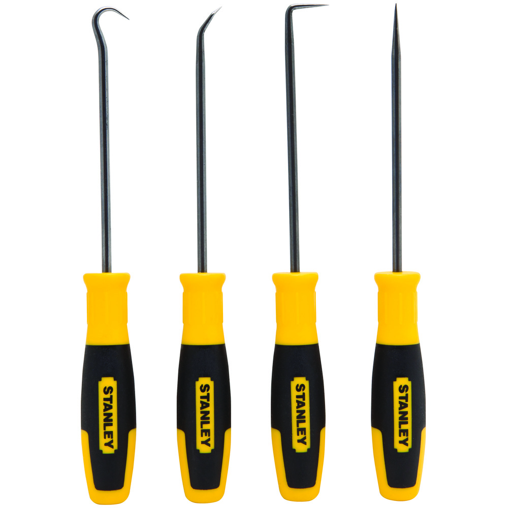 Stanley 82-115 Pick and Hook Set, 4 Pieces - Inspection & Retrieving Tool Kits