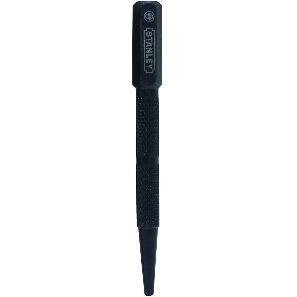 Stanley 58-113 Square Head Nail Set, Drive Pin Punch, 3/32 in Tip, 4 in OAL, Long Beveled Tip, Steel Tip - Centering & Marking Punches