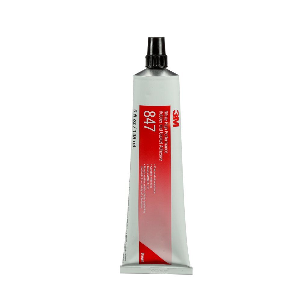 3M 7000000794 High Performance Rubber and Gasket Adhesive, 5 oz Container Tube Container - Gasket Sealants