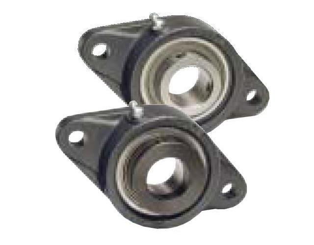 IPTCI Bearings SBFL 205 16 G Relubricatable Standard Duty Flange Block Bearing With Type-K Seal, 1 in Dia Bore, 3-57/64 in L Bolt Center-to-Center, 2-Bolt Flange Mount, 5-1/8 in OAL/Dia - Flange Mount Ball Bearing Units