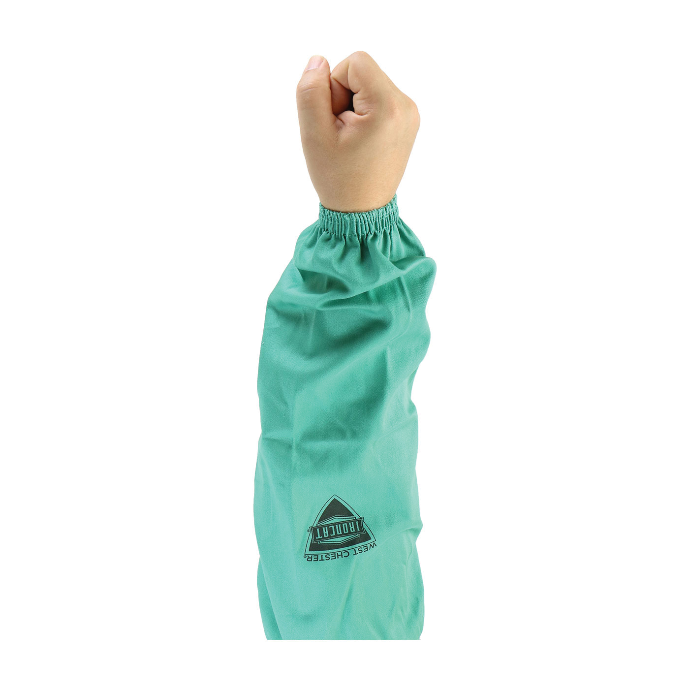 Ironcat 7071/18 IRONTEX 7071 Flame Resistant Sleeve, Universal, 19-1/2 in L, Cotton, Green - Sleeves