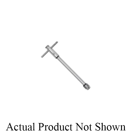 Irwin Hanson 21101 Tap Wrench, #0 to 1/4 in Tap, Ratcheting, High Carbon Steel, T-Handle Handle - Tap Wrenches