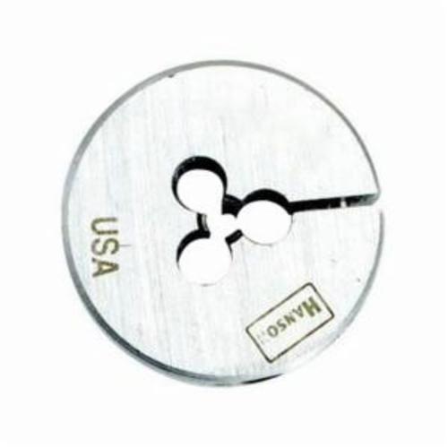 Irwin Hanson 3732 Adjustable Round Threading Die, #12-24 Thread UNC Thread, 1 in OD Die, High Carbon Steel - Round Dies